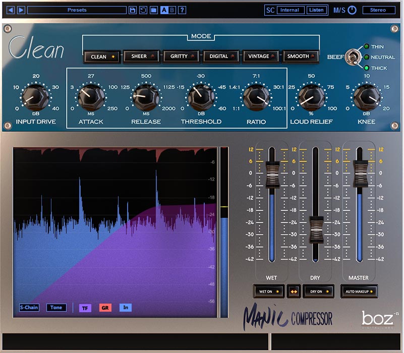 boz digital labs Manic Compressor